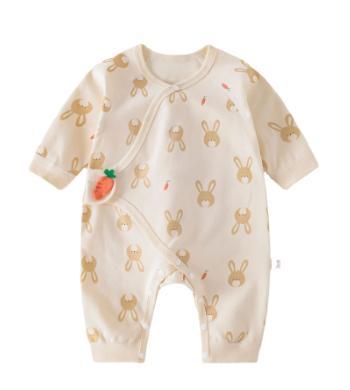 Darling clothes newborn onesies babies Anyang children's clothing Hari Girls Spring and autumn pure cotton a-class reptile air-conditioned clothing