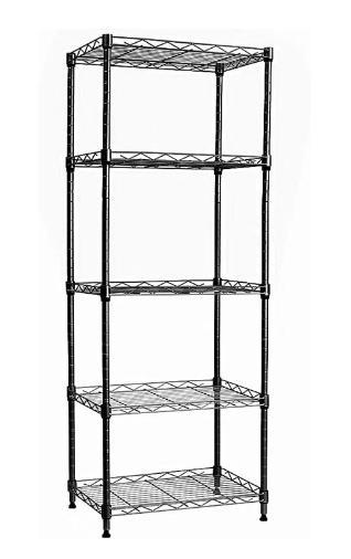 Kitchen floor rack multi-layer microwave oven storage rack bedroom balcony multifunctional adjustable metal storage rack