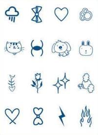 Tattoo waterproof realistic tattoo stickers small fresh tattoo stickers decorative stickers