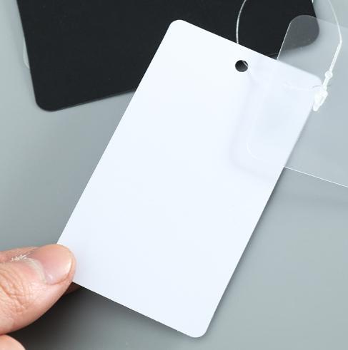 PVC tag waterproof plastic card anti-tear hanging card