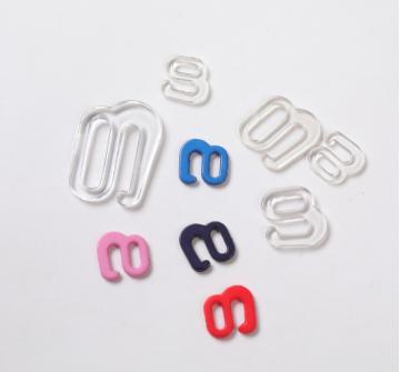 Underwear chest buckle sling shoulder strap swimsuit back buckle environmentally friendly transparent buckle