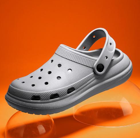 Thick-soled hole shoes men's sandals wear light and breathable sandals for men