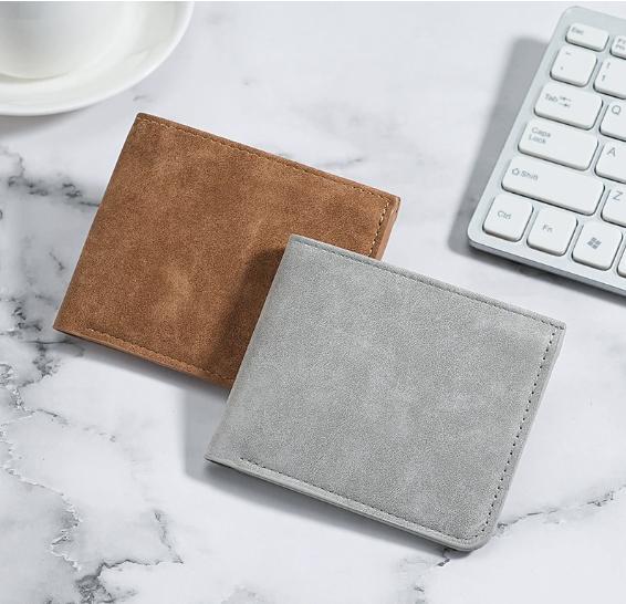 Non-printing wallet card package integrated men's ultra-thin wallet soft leather wallet multi-card wallet