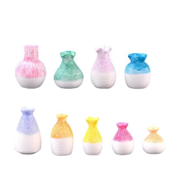 Ins-style mini vase simulation creative vase craft gift ornaments DIY materials micro-landscape ornaments